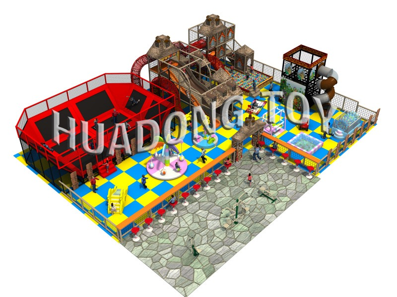 สนามเด็กเล่นในร่ม Ancient Tribe HD15B-016A