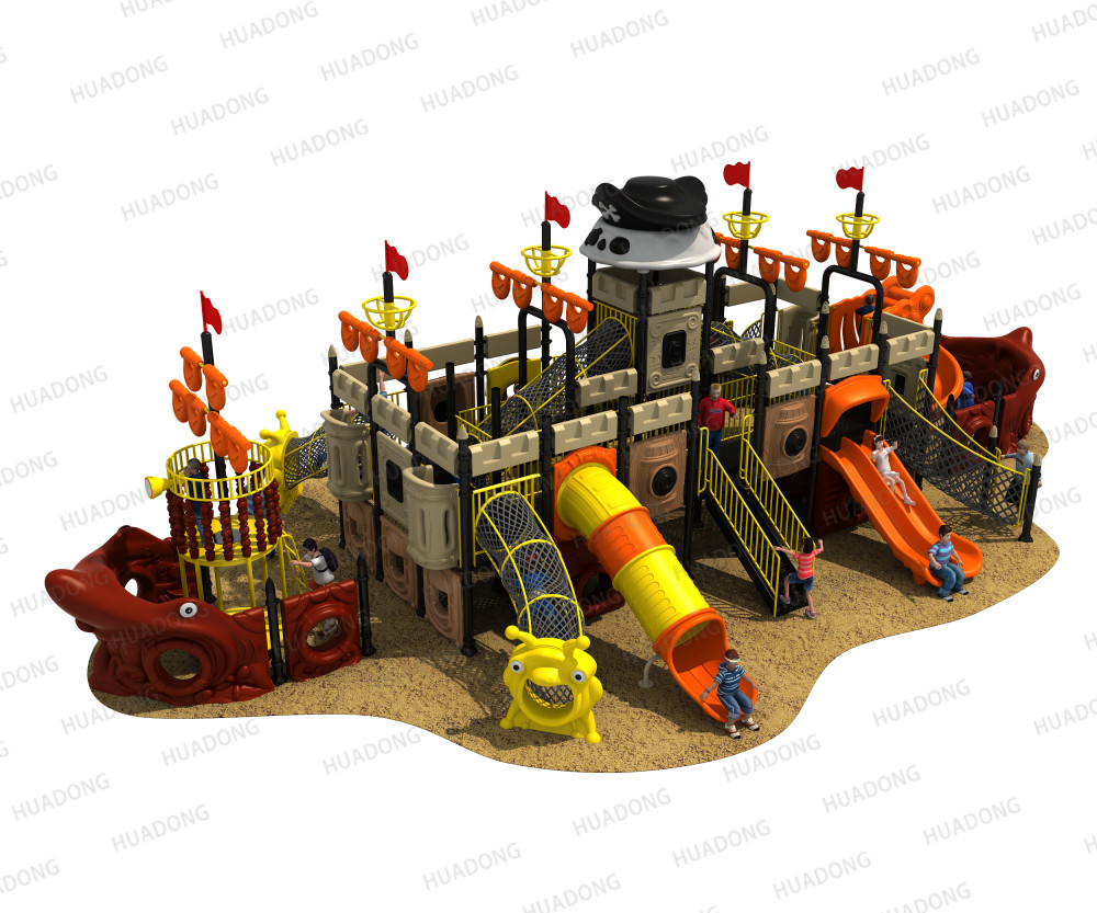 Pirates Ship Series สนามเด็กเล่นกลางแจ้ง HD-HDD004-21153