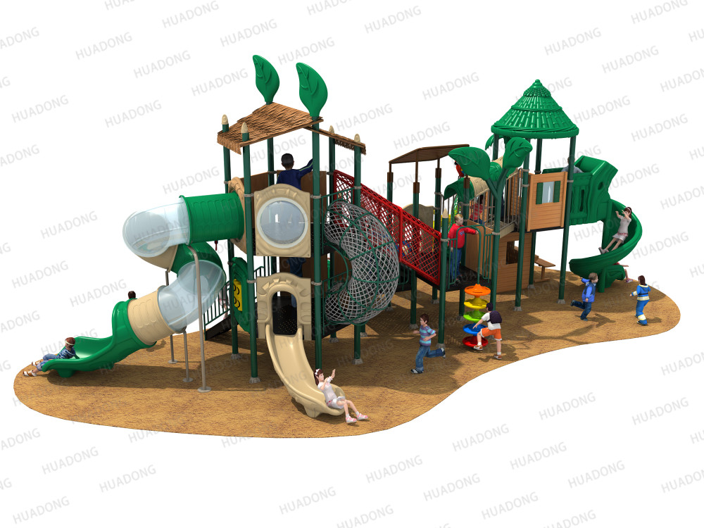 สนามเด็กเล่นกลางแจ้ง Woods Series HD-HSL006-19041