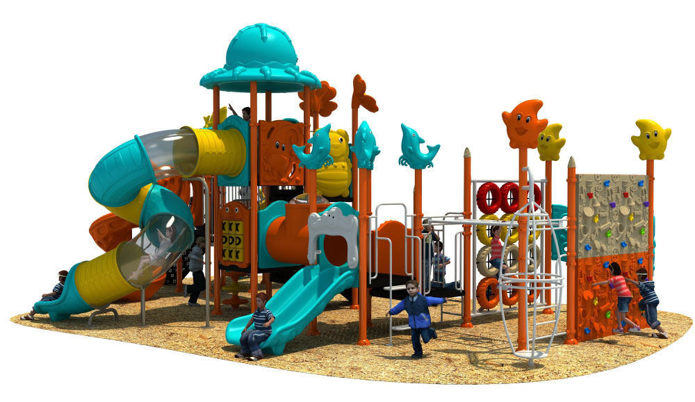 สนามเด็กเล่นกลางแจ้ง Animal Paradise Series HD-HDW025-21131
