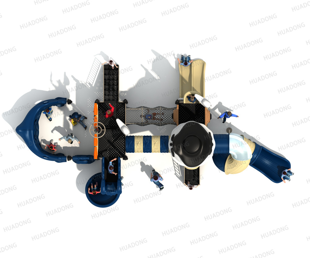 Pirates Ship Series สนามเด็กเล่นกลางแจ้ง HD-HDD010-19140