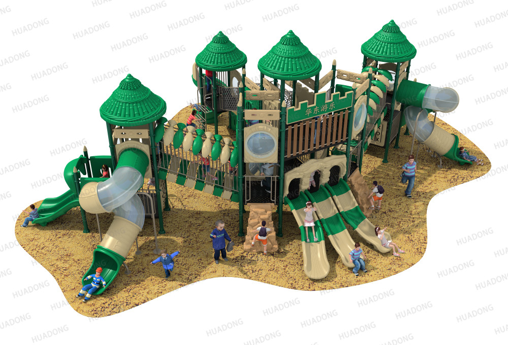 สนามเด็กเล่นกลางแจ้ง Woods Series HD-HSL007-19044
