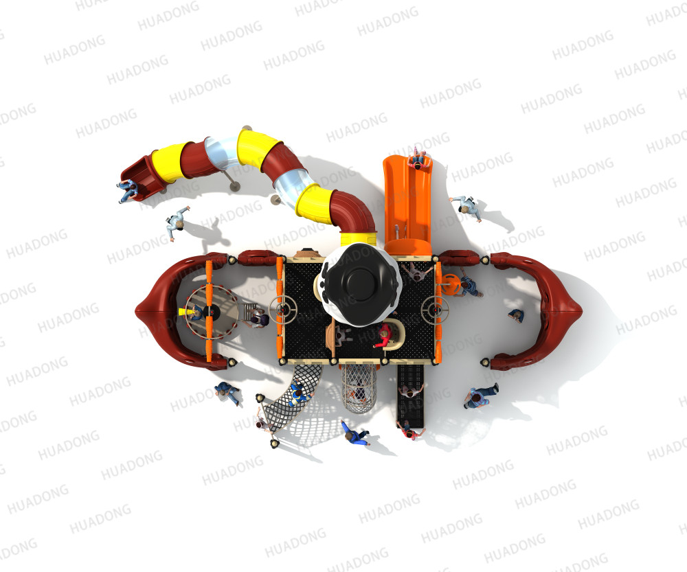Pirates Ship Series สนามเด็กเล่นกลางแจ้ง HD-HDD006-21155