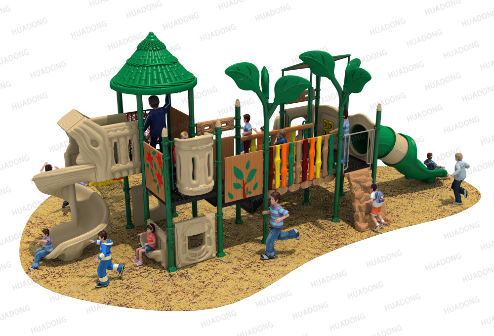 สนามเด็กเล่นกลางแจ้ง Woods Series HD-HSL009-19042