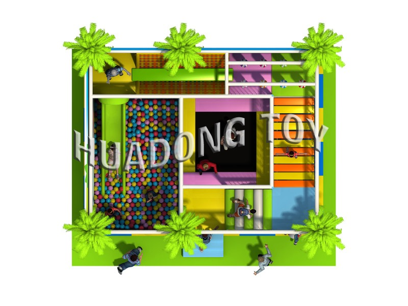 สนามเด็กเล่นในร่ม ชุดจราจร HD15B-052A