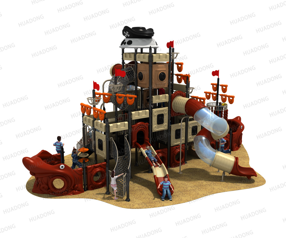 Pirates Ship Series สนามเด็กเล่นกลางแจ้ง HD-HDD005-21154