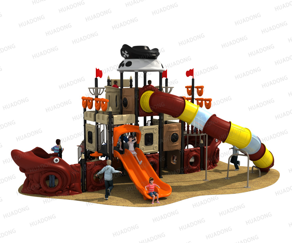 Pirates Ship Series สนามเด็กเล่นกลางแจ้ง HD-HDD006-21155