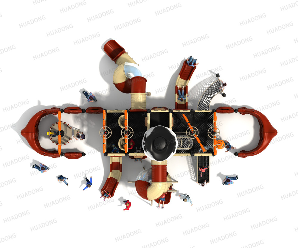 Pirates Ship Series สนามเด็กเล่นกลางแจ้ง HD-HDD005-21154