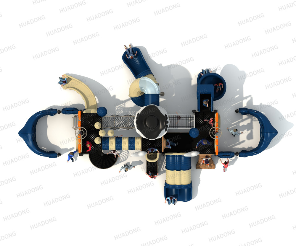Pirates Ship Series สนามเด็กเล่นกลางแจ้ง HD-HDD002-19139