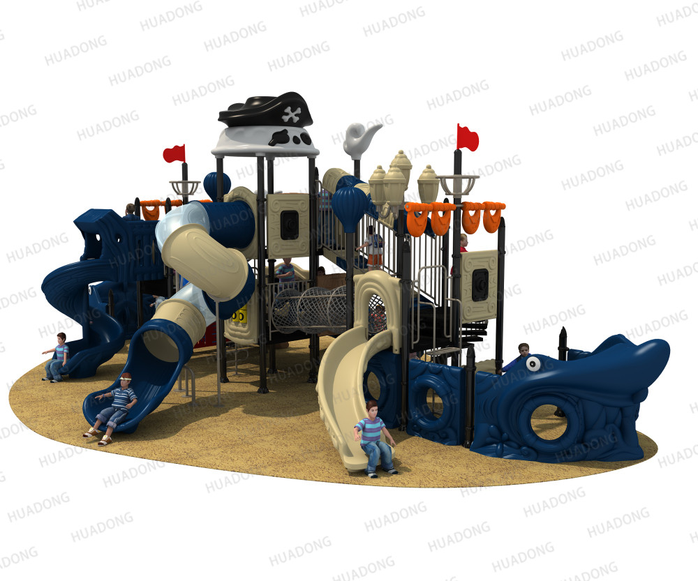 Pirates Ship Series สนามเด็กเล่นกลางแจ้ง HD-HDD002-19139