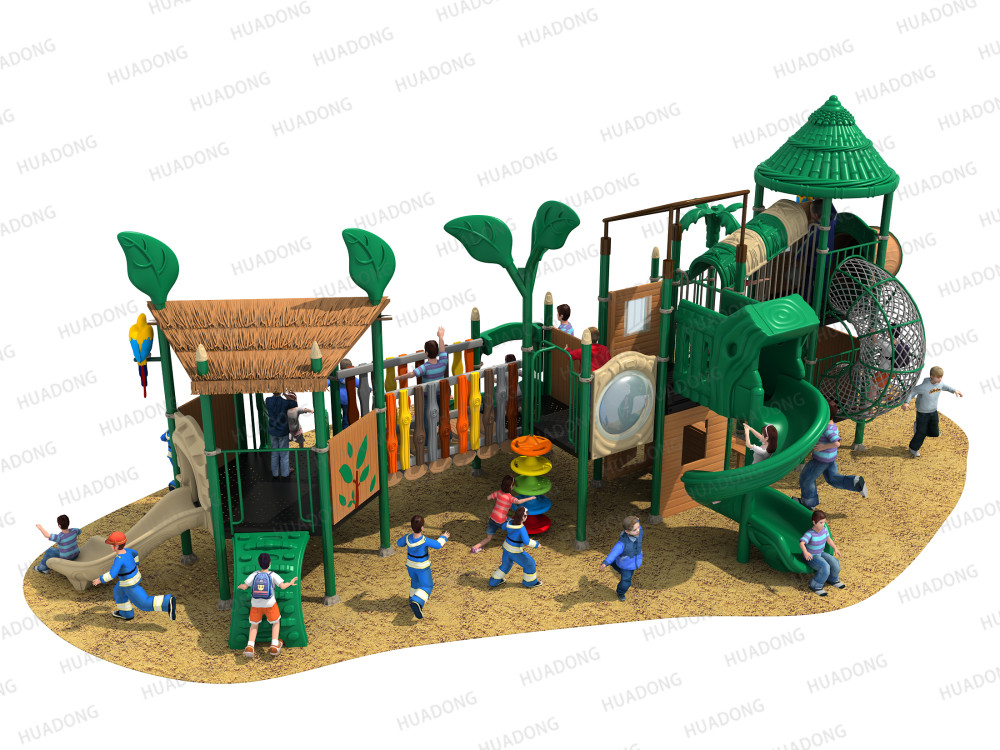 สนามเด็กเล่นกลางแจ้ง Woods Series HD-HSL005-19043