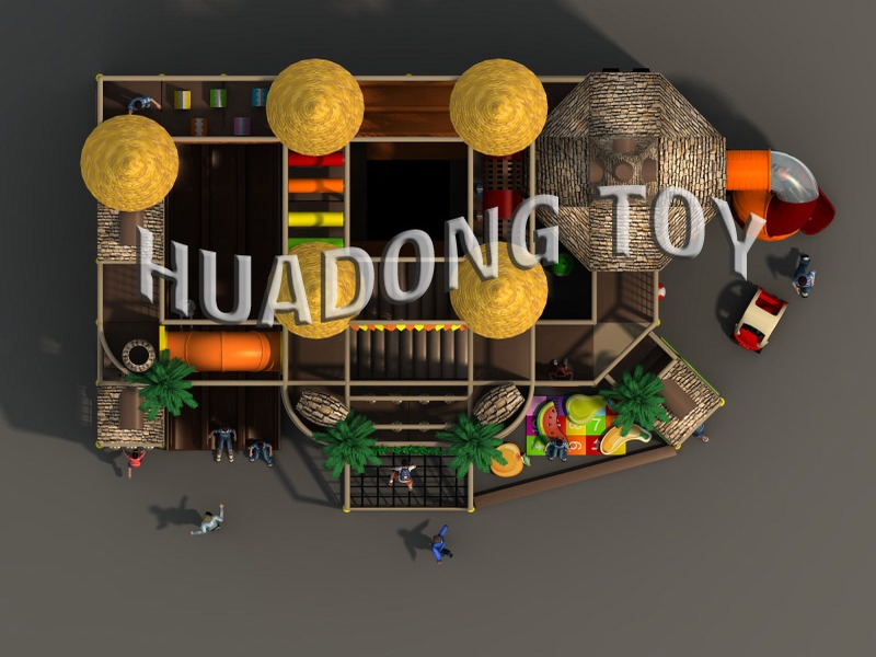สนามเด็กเล่นในร่ม Ancient Tribe HD15B-010A