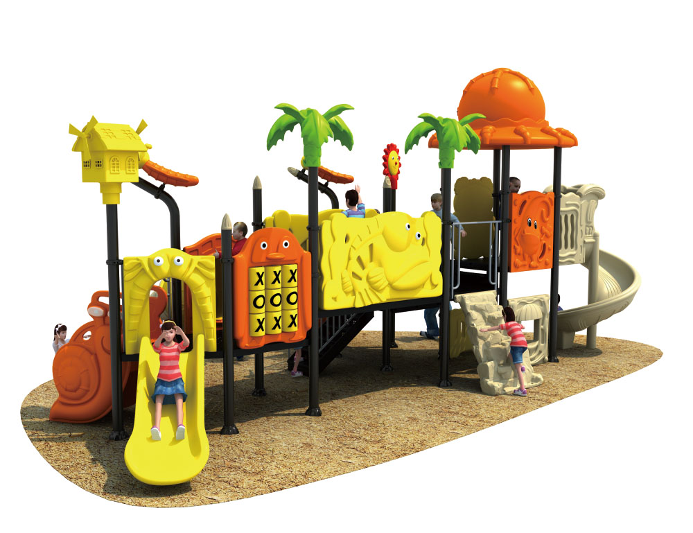 สนามเด็กเล่นกลางแจ้ง Animal Paradise Series HD-HDW018-21136